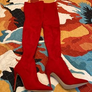 Steve Madden Over the knee boots sz 9.5